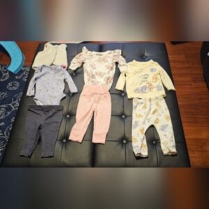 Baby Girl 3 To 6 Month Outfits Euc